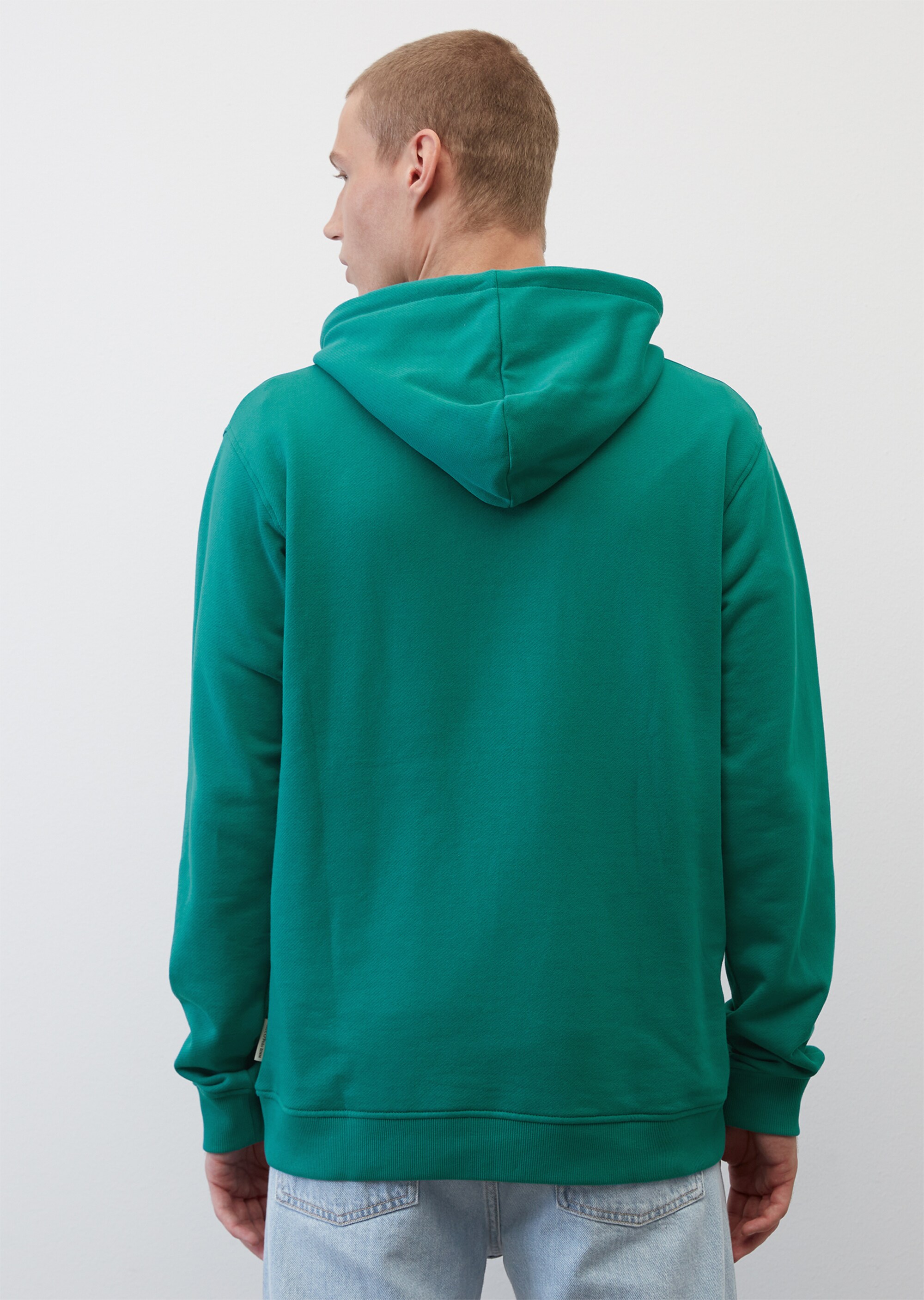 Kapuzen-Sweatshirt relaxed aus reiner Bio-Baumwolle