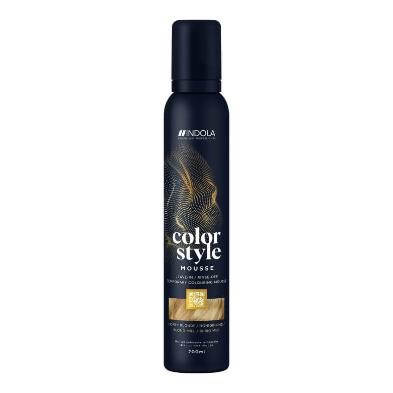 Mousse colorante coiffante blond miel Indola Vegan 200ML
