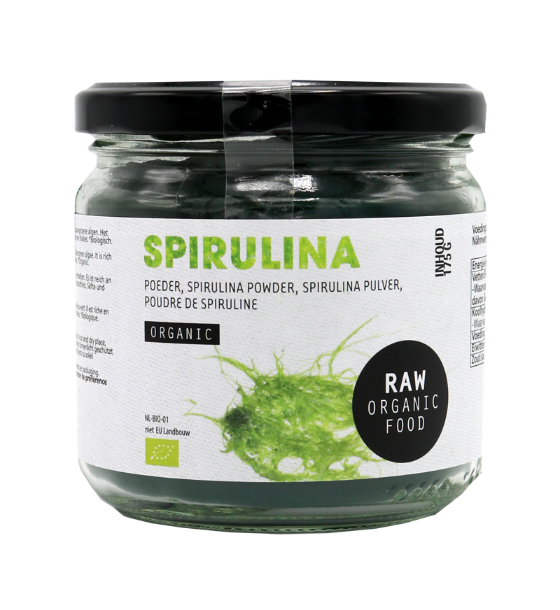 Raw Organic Food Spirulina poeder raw (bio) 175 gram