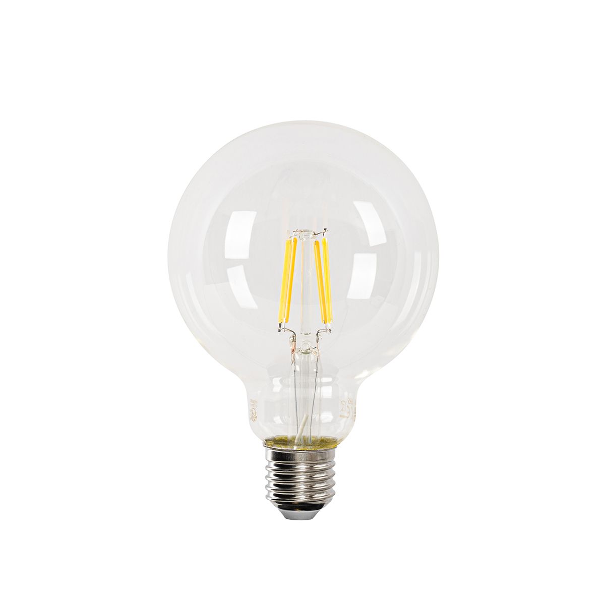 Smart E27 LED lamp G95 4,5W 470 lm 1800-4000K