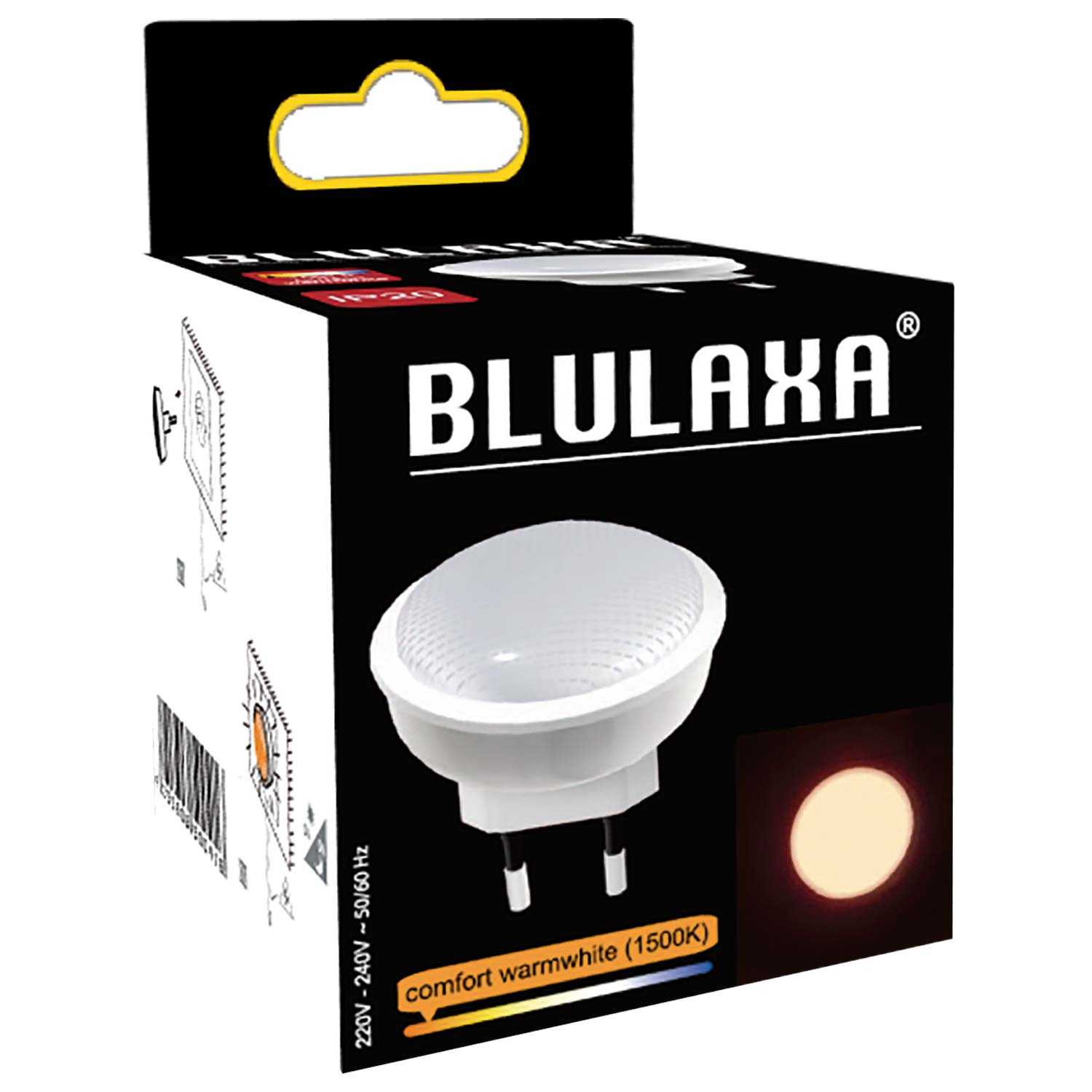 BLULAXA LED Orientierungslicht Ceres Ø 6,5 cm