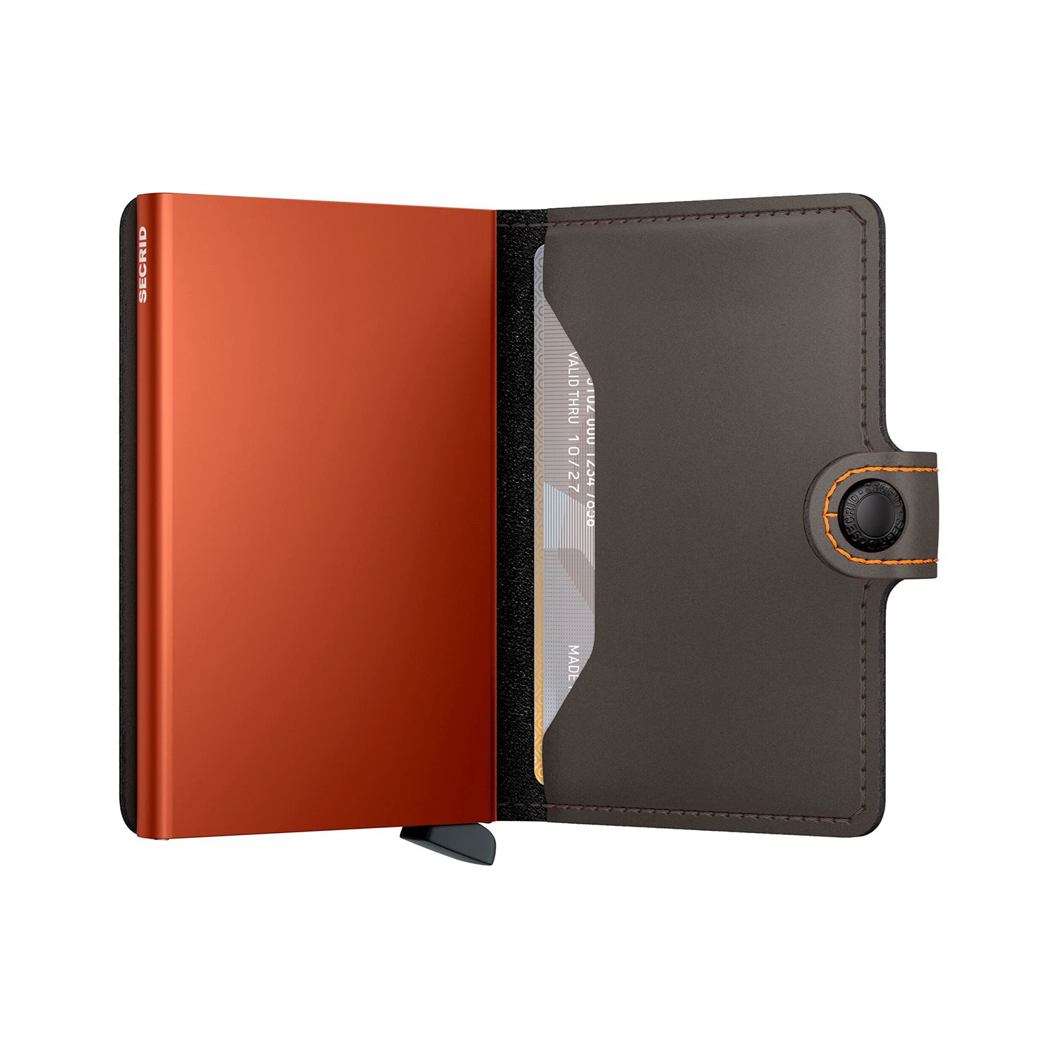 Secrid Miniwallet Matte truffle orange