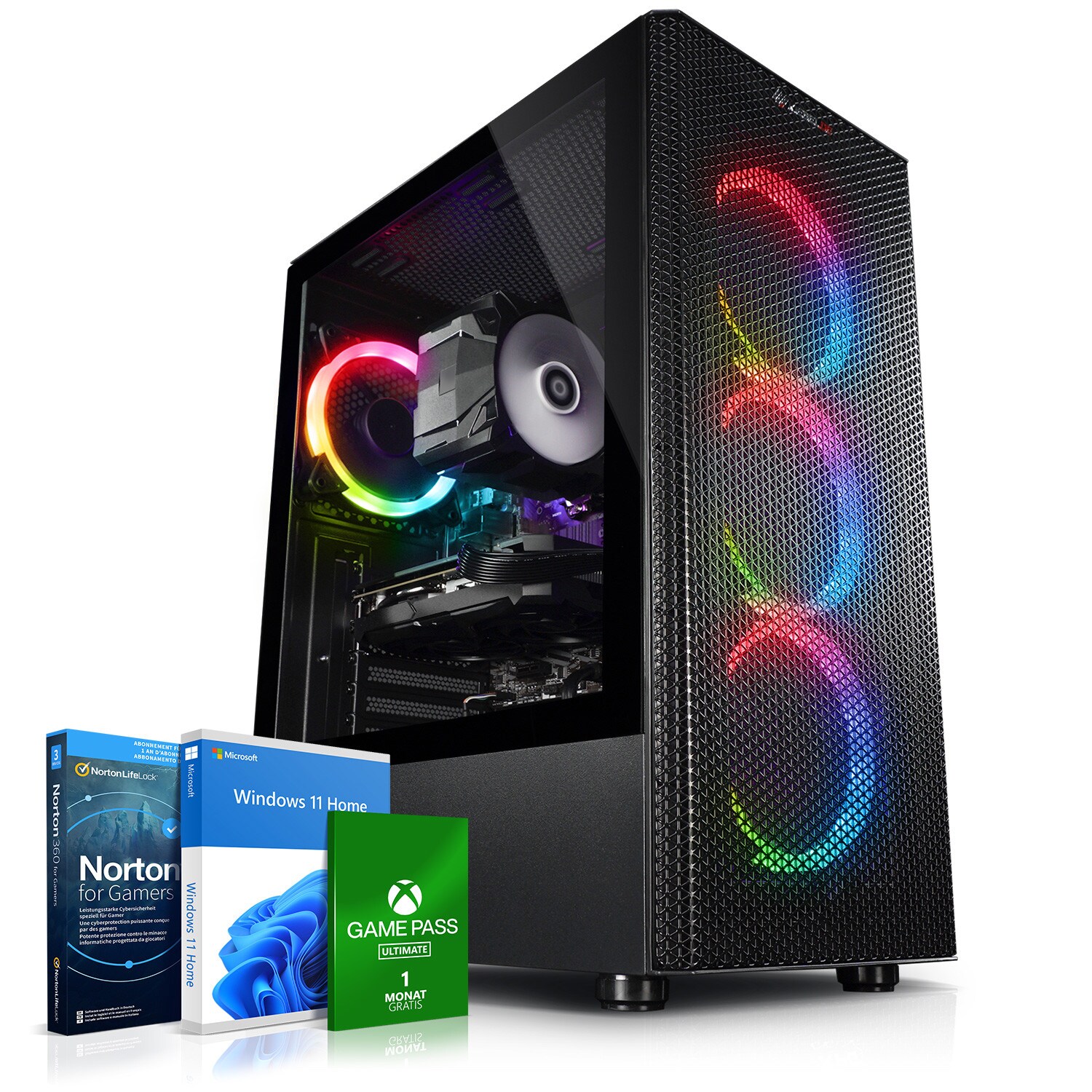 Gaming PC Tornado 14 Intel Core i5-14600KF, 32GB DDR4, NVIDIA RTX 4060 8 GB, 1TB SSD, Windows 11