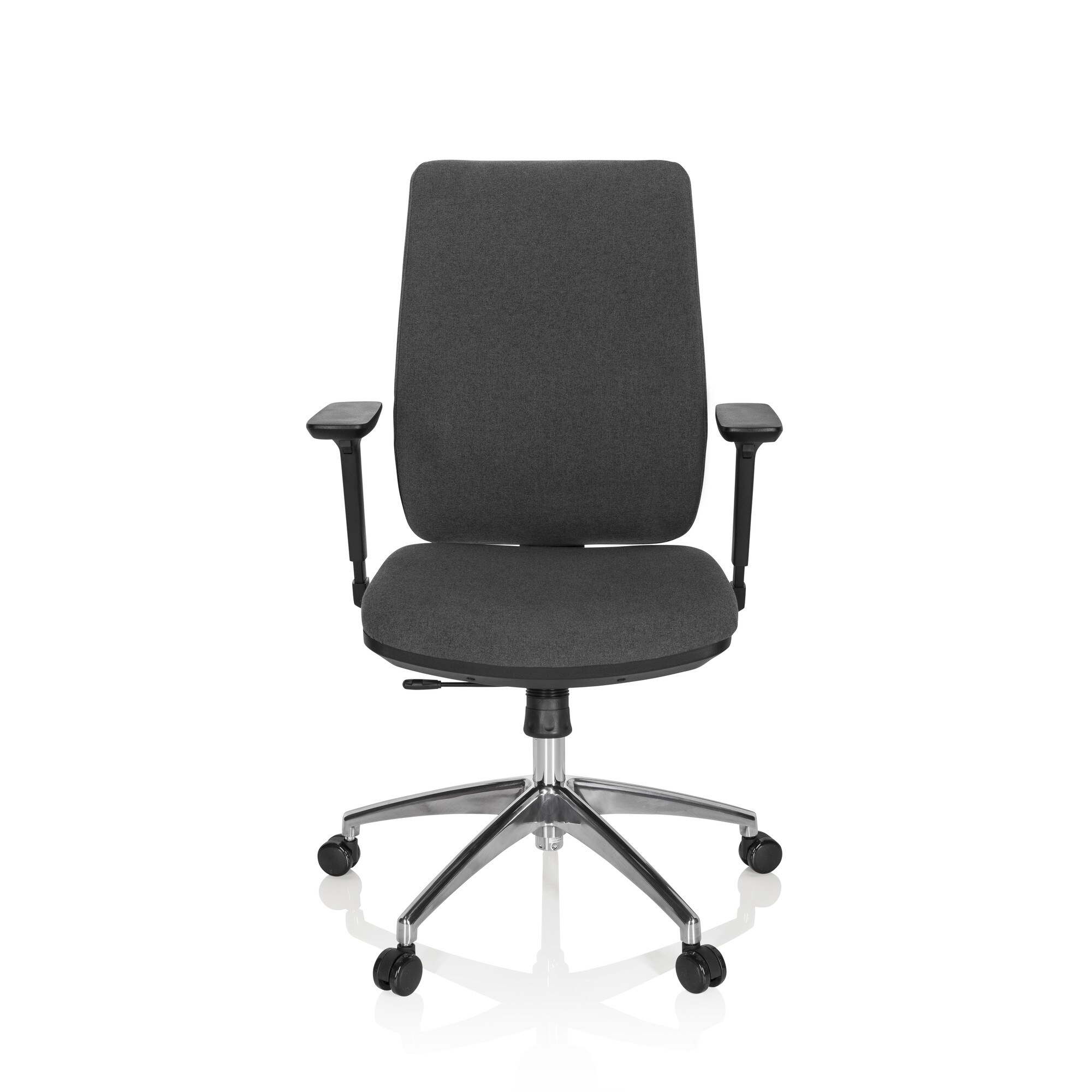 Profi Bürostuhl INTEGRIO I Stoff mit Armlehnen (höhenverstellbar) hjh OFFICE