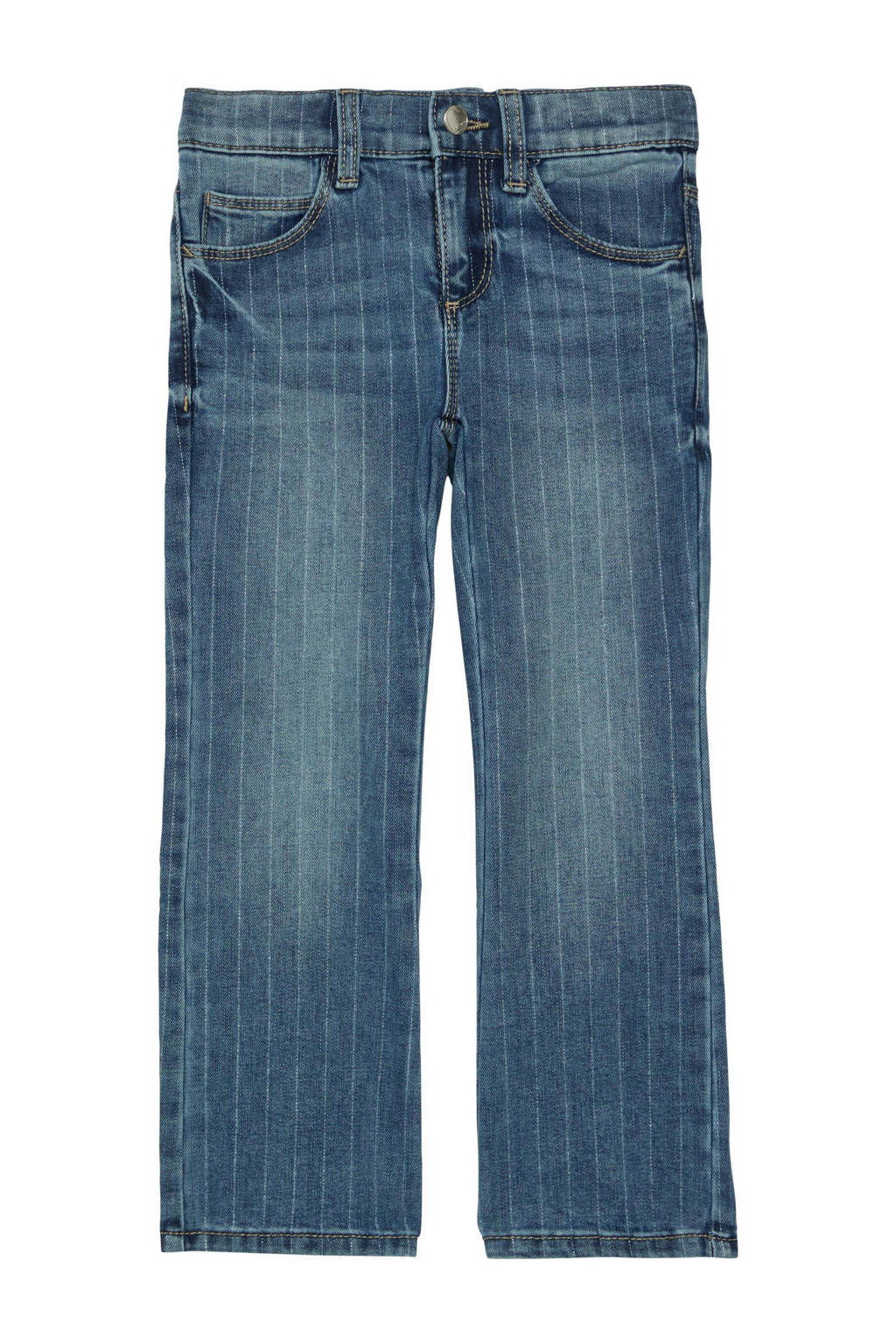 s.Oliver regular flared jeans medium blue denim