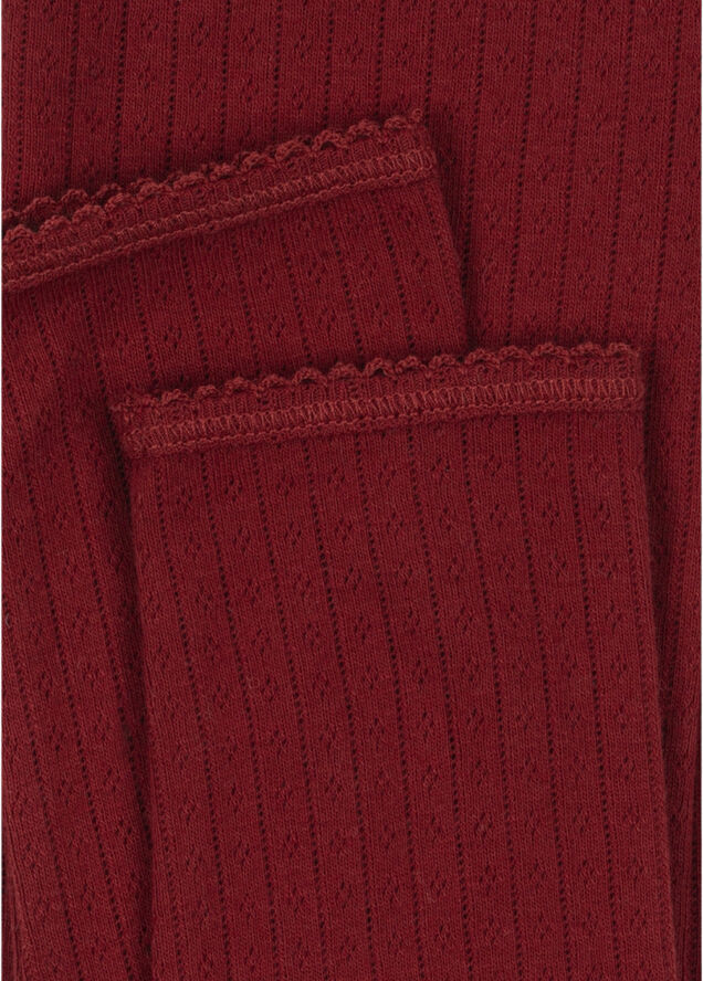 Konges Sløjd MINNIE PANTS GOTS Red dahlia