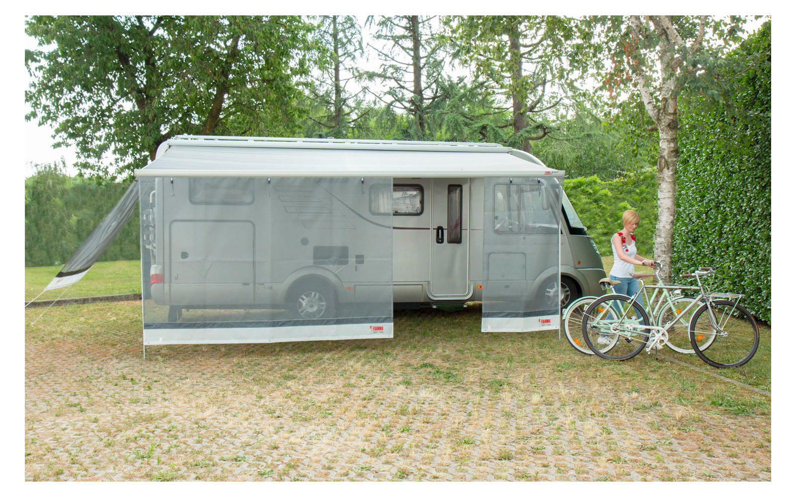 Fiamma Sun View XL 100 Markisenaufsatz Vorderwand Mindestmarkisenlänge 100 cm