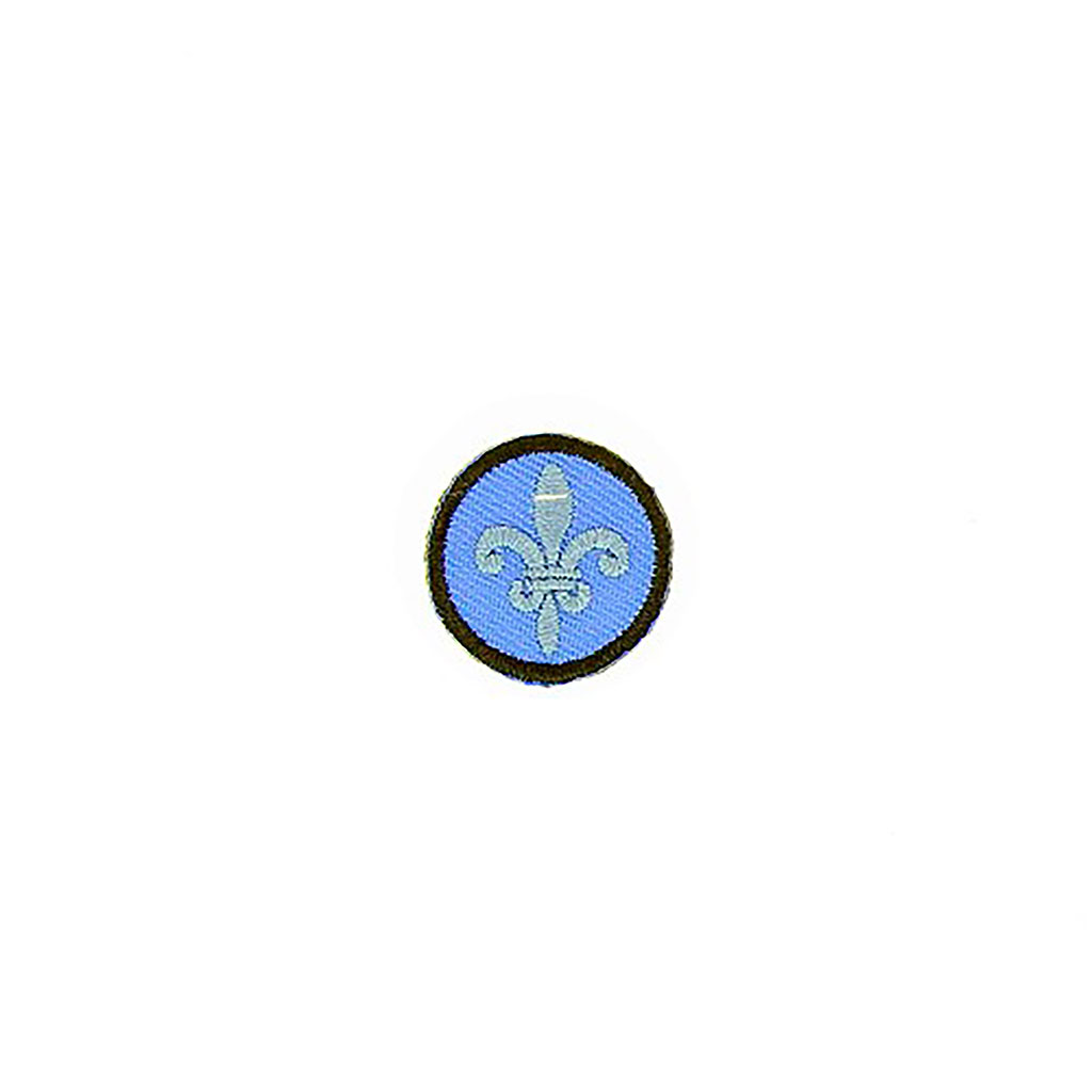Ecusson thermocollant fleur de lys
