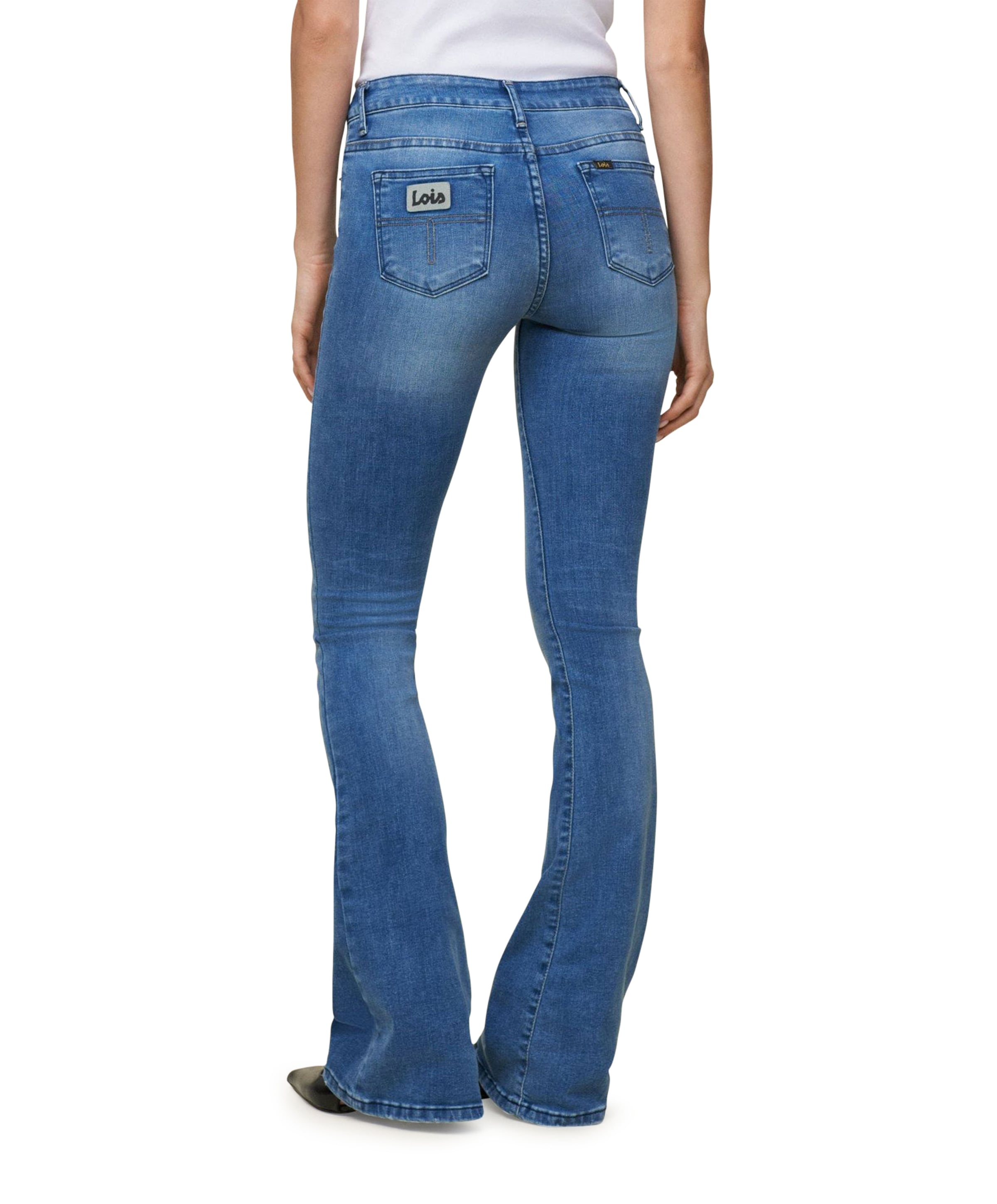 LOIS Raval-16 5374 Re ram cobalt dames jeans blauw