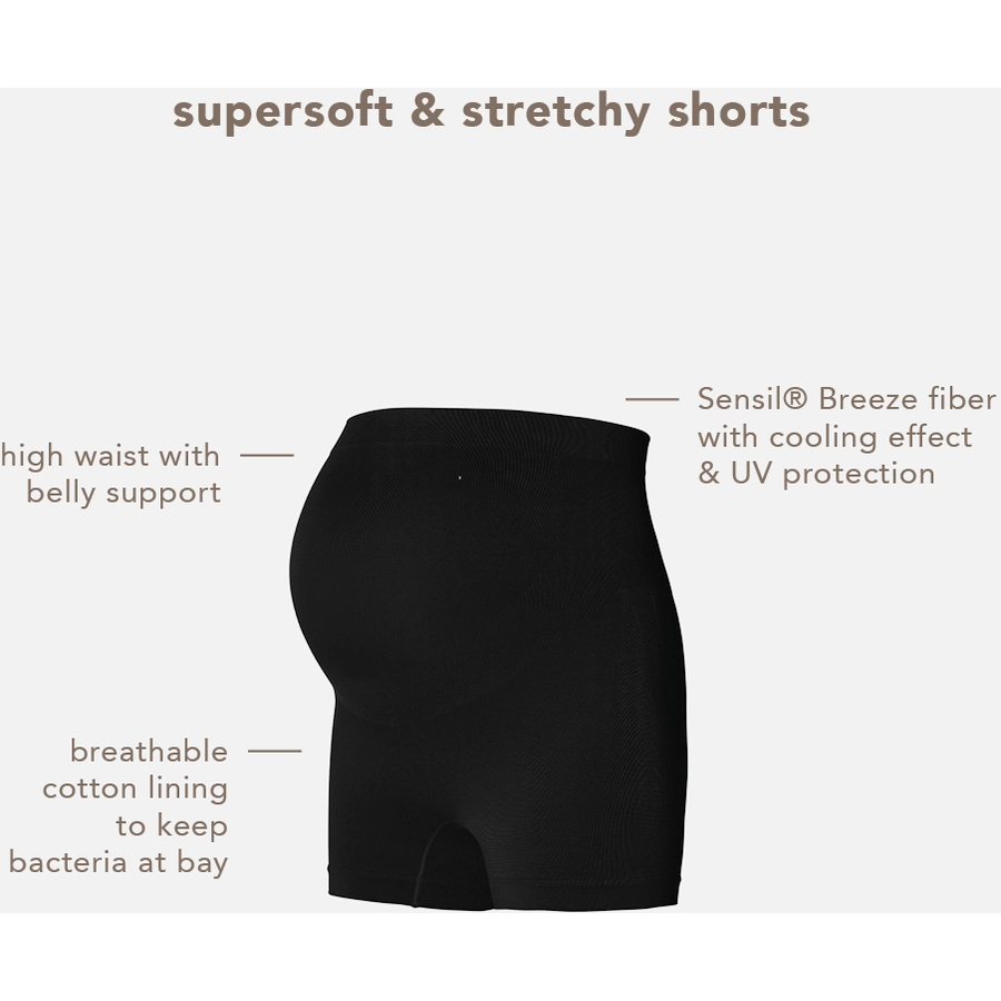 Noppies Nahtloser Shorts Lai Sensil® Breeze Black