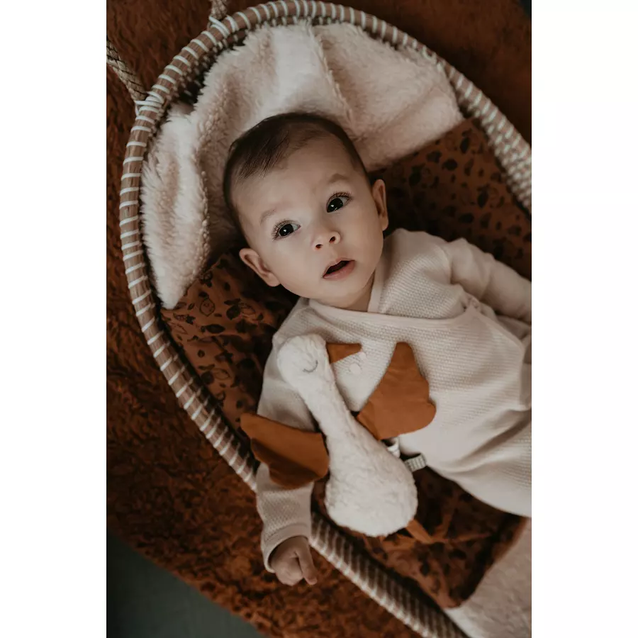 Snoozebaby ORGANIC Diddy Duck, Off White
