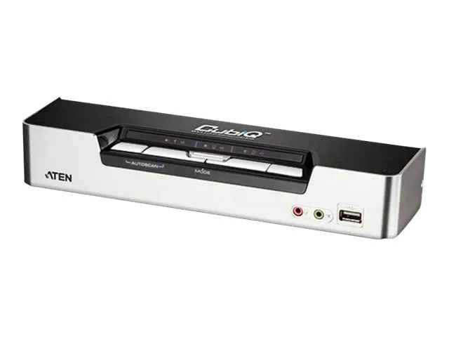 ATEN CubiQ CS1794 USB 2.0 HDMI KVMP Switch - KVM / audio-switch - 4 x KVM / audio - 1 lokalbruger - desktop