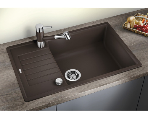 Blanco ZIA 6 S Compact spoelbak 780 x 500 mm zacht wit 527213