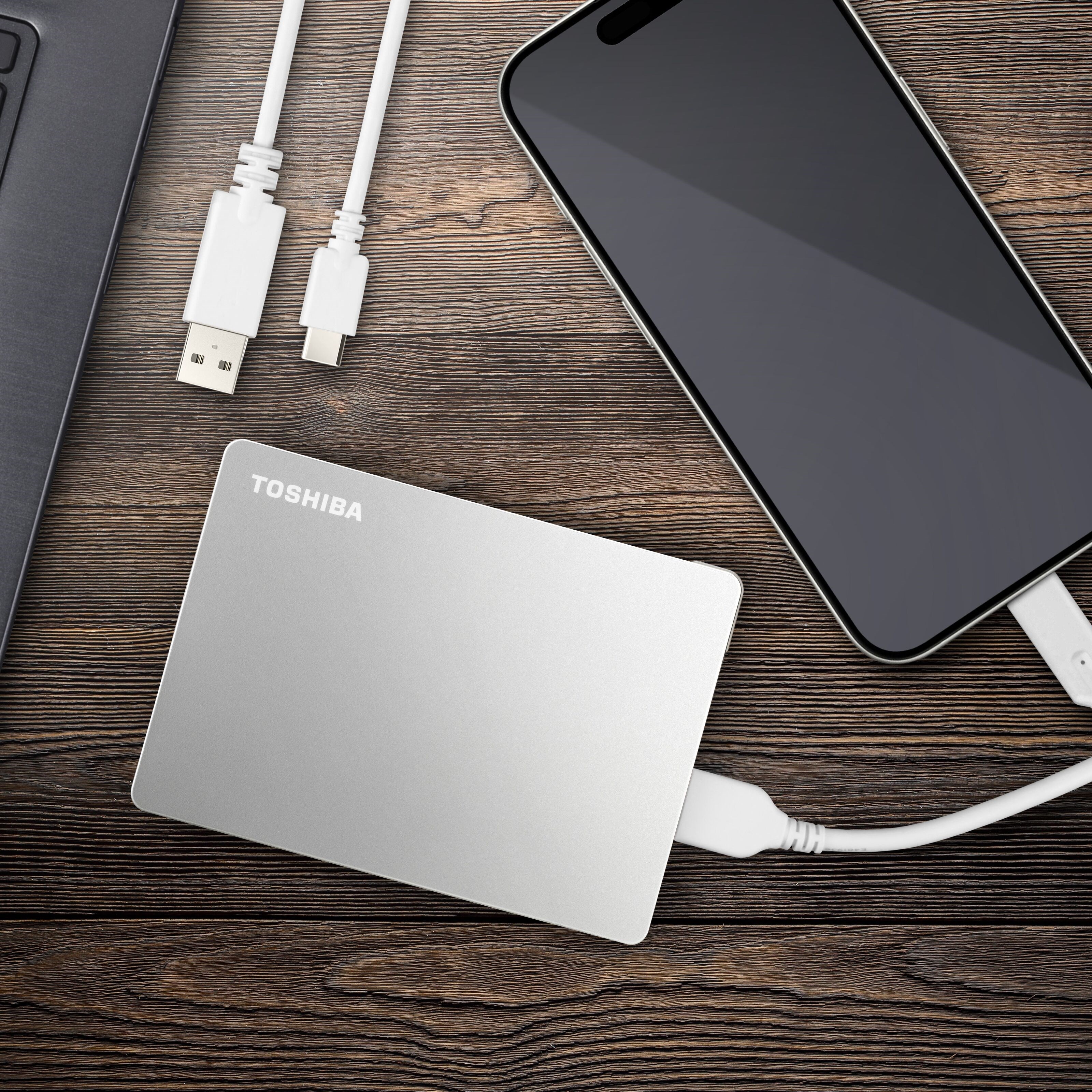 Toshiba Canvio Flex Silver 1 TB