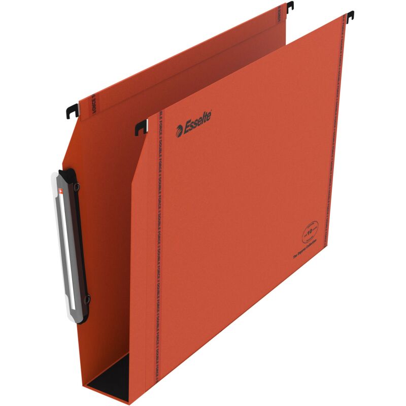 Dossier suspendu pour armoires Premium kraft LMG Esselte fond 50 mm orange