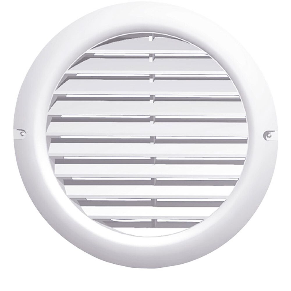 VENTILASJONSRIST FLEXIT PR100 HVIT Ø100MM