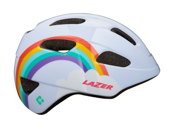 Lazer Pnut Kineticore Børne Cykelhjelm, Rainbow