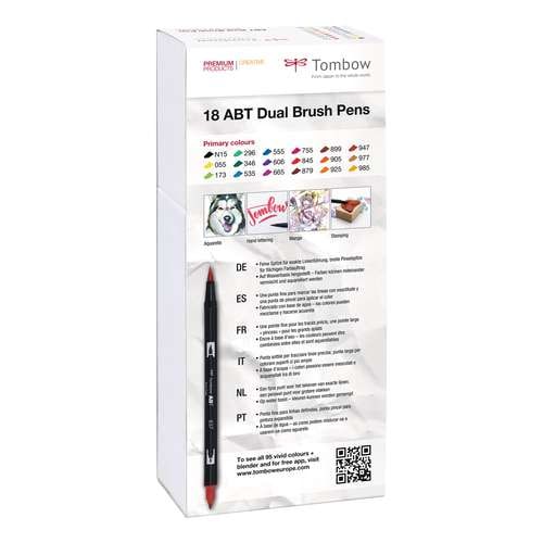 TOMBOW® ABT Dual Brush Pen 18er-Set