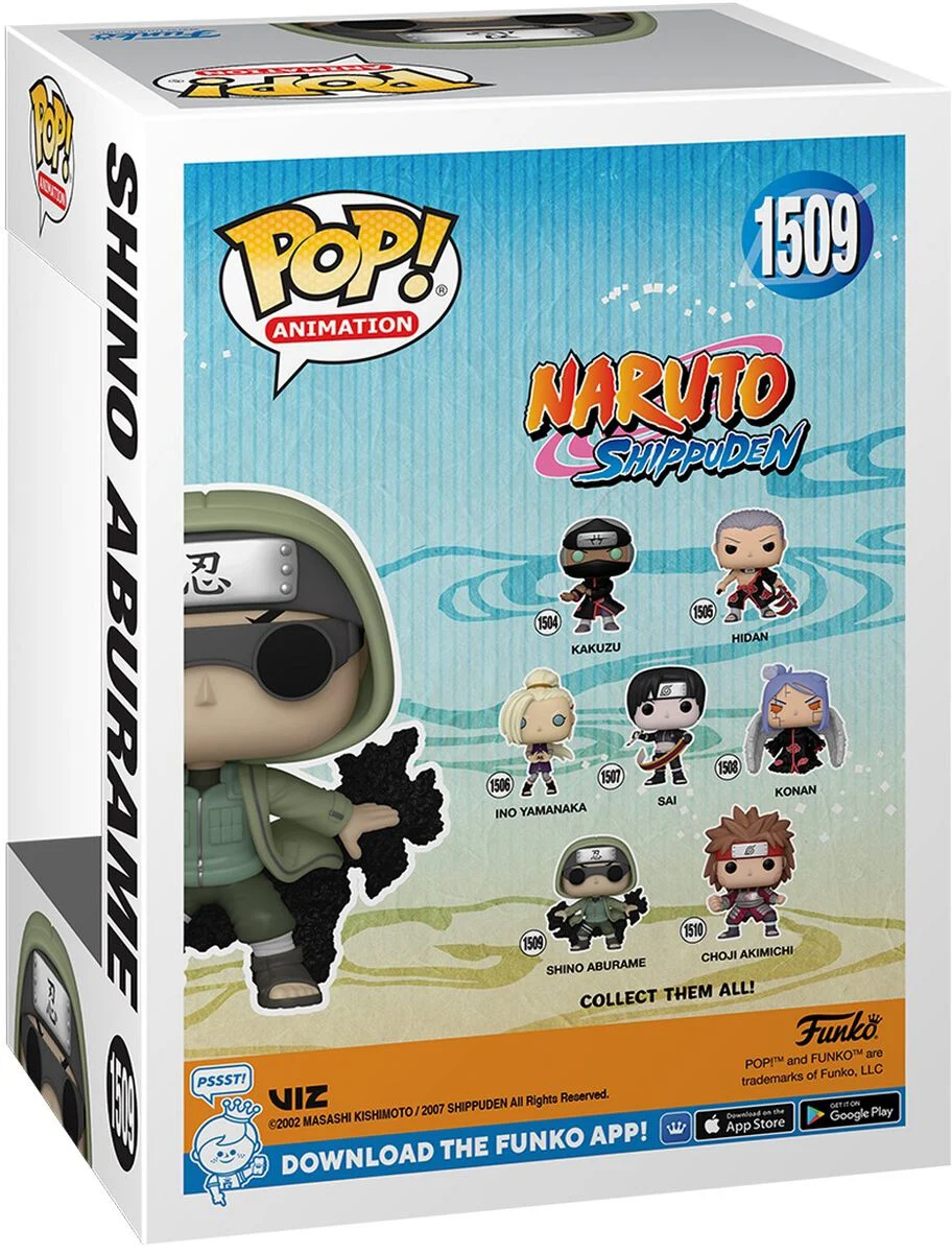 Shino Aburame - Funko Pop! n°1509 | Naruto Funko Pop!