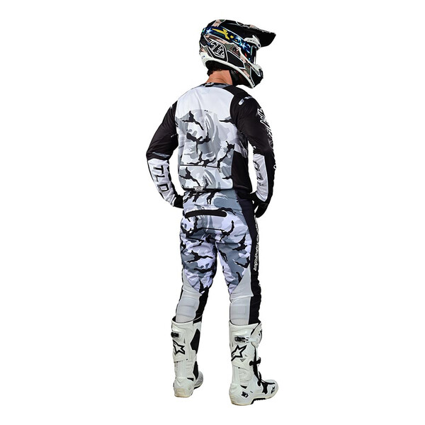 Troy Lee Designs - Maillot GP Pro Blends Camo Noir / Blanc