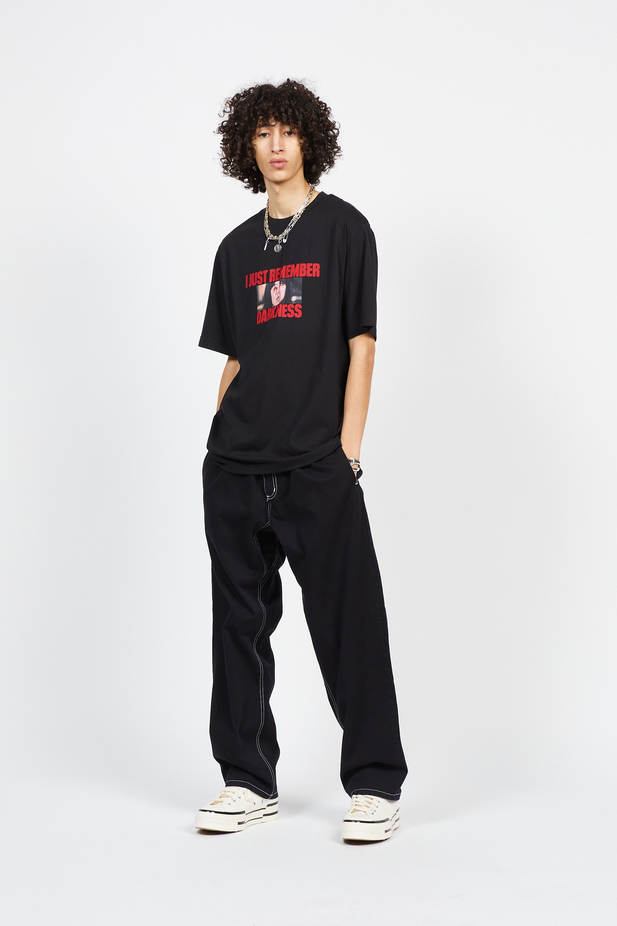 WASTED T-SHIRT REMEMBER Noir