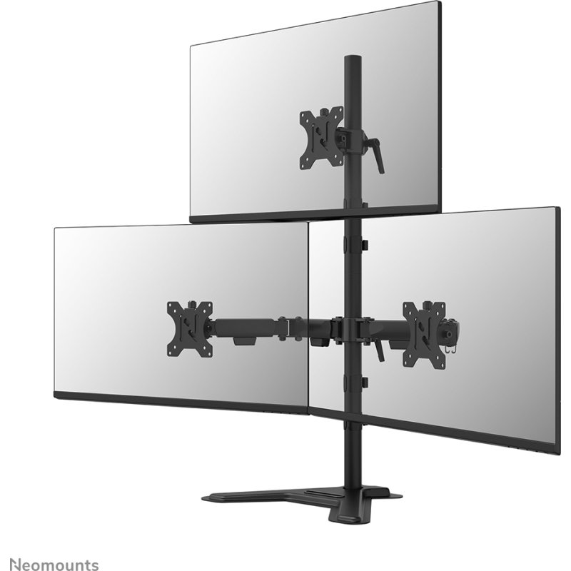 Neomounts DS45-600BL2-1 Support de moniteur triple 10-32