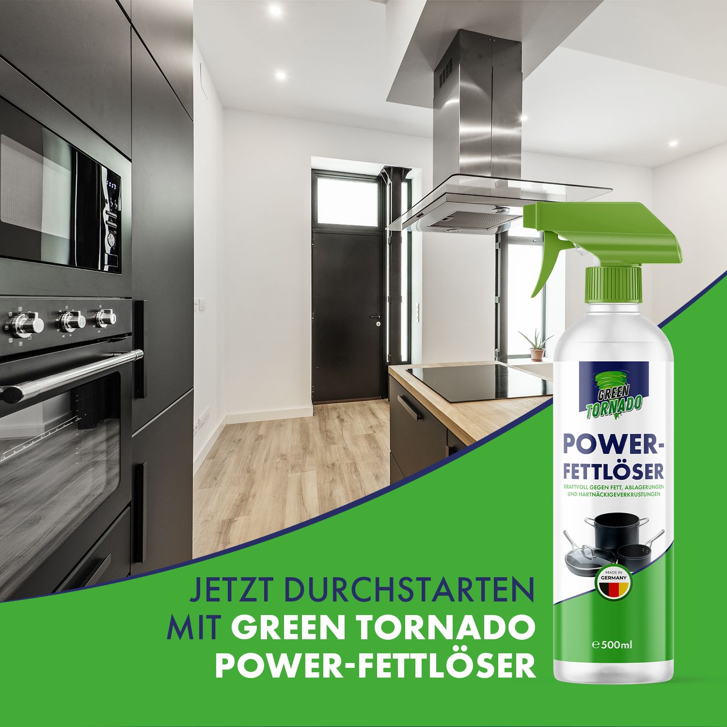 Green Tornado Power-Fettlöser