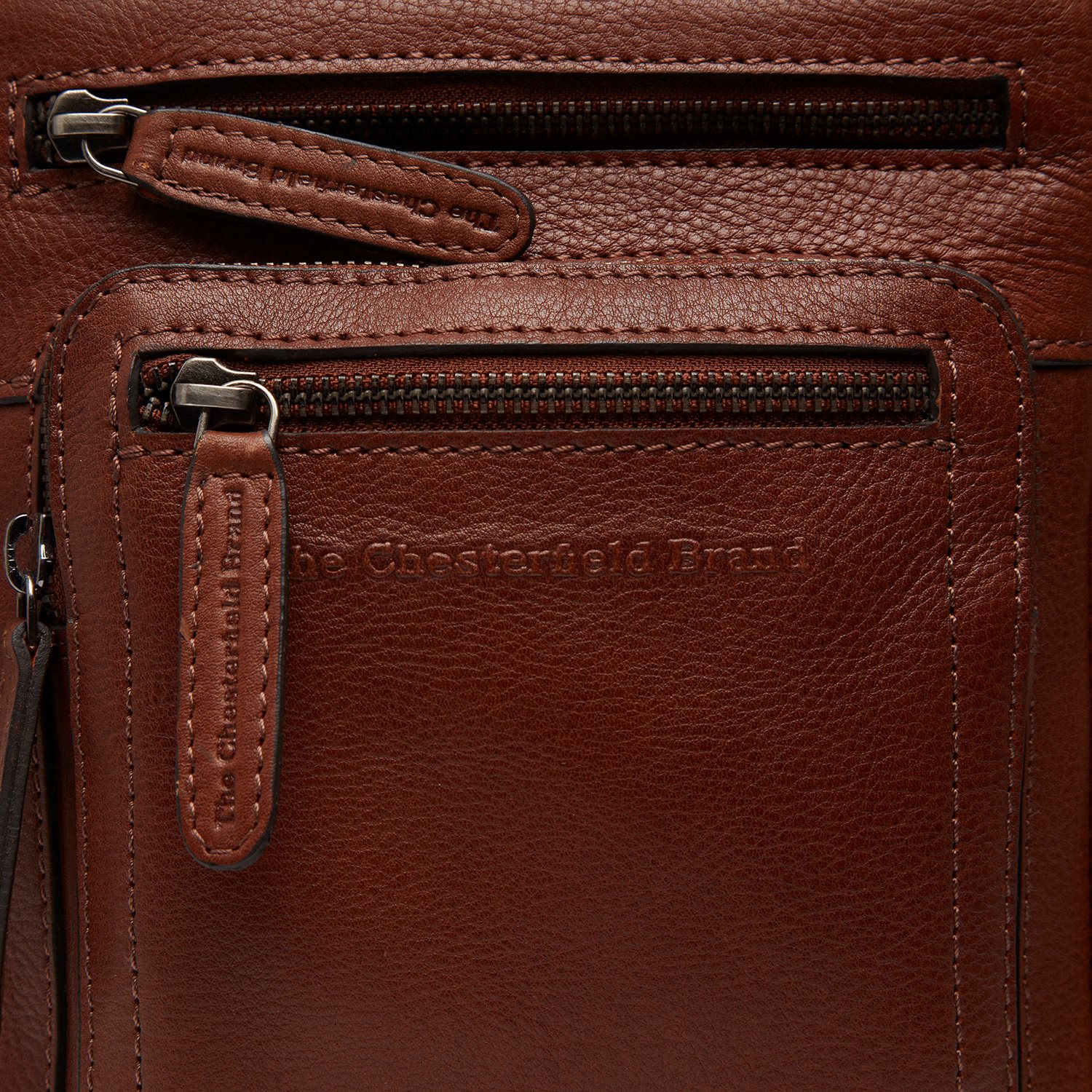 The Chesterfield Brand Ancona Schoudertas cognac