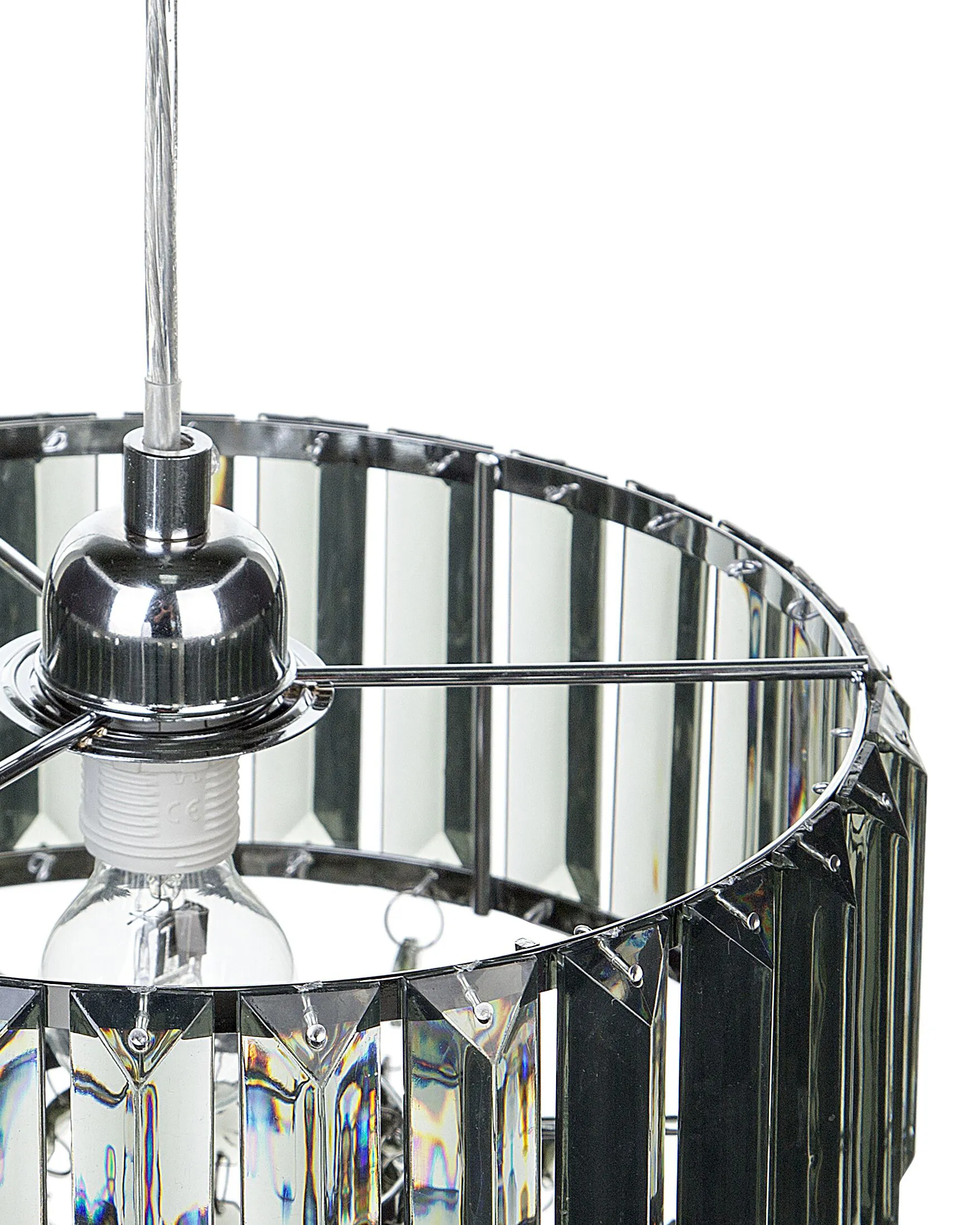 Kroonluchter ADORN Metaal Lichtgrijs