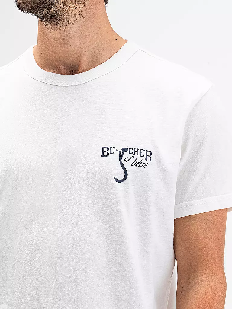 BUTCHER OF BLUE T-Shirt FRESCO weiss