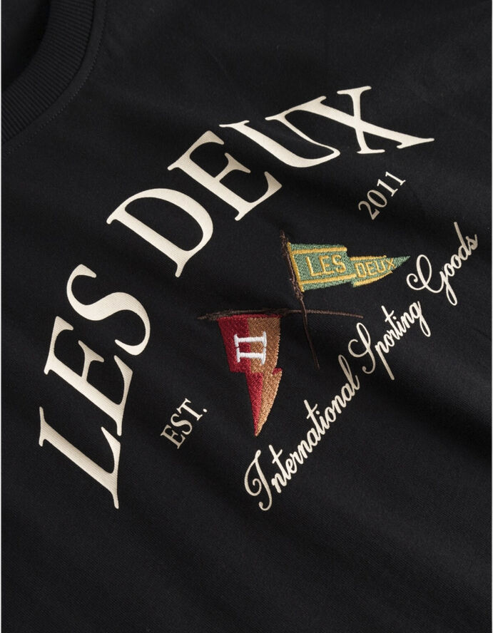 Les Deux Ivy League T-Shirt Sort