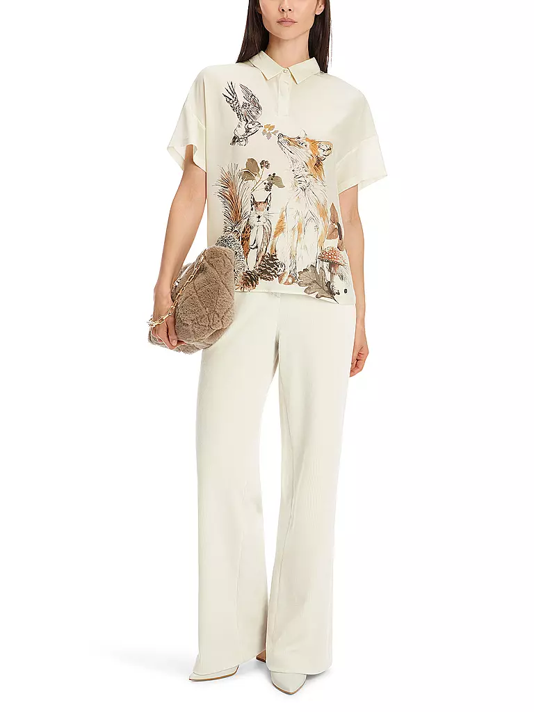 MARC CAIN Blusenshirt  grau