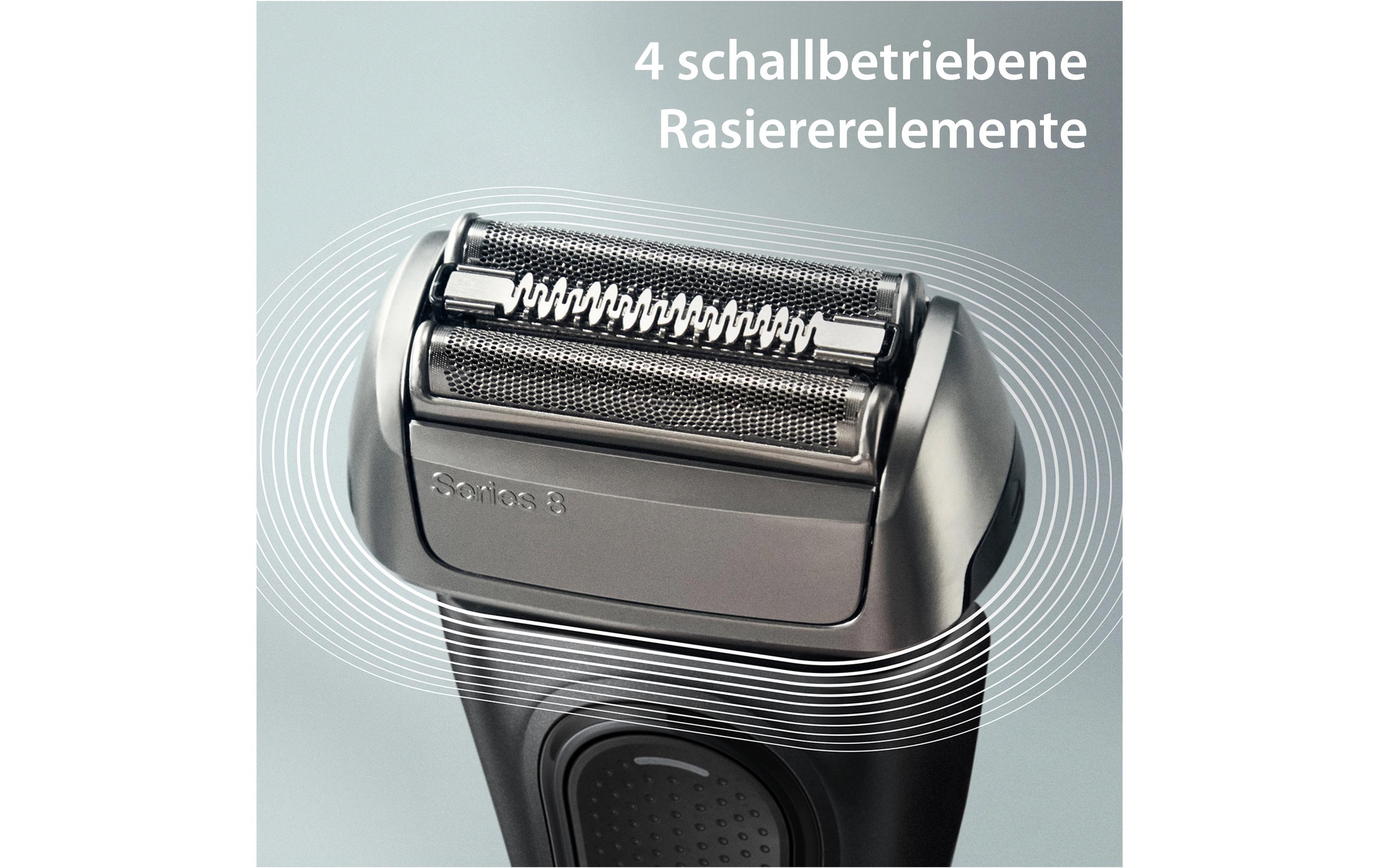 Herrenrasierer Series 8 8560cc mit Reinigungsstation<br>Rasierapparat für Männer