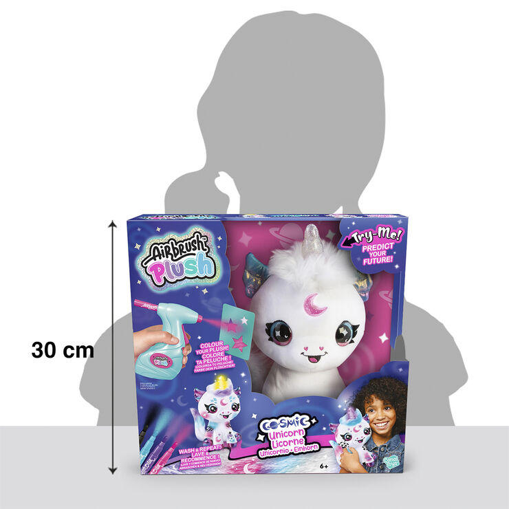 Airbrush Plush Airbrush Plush Cosmic Unicorn