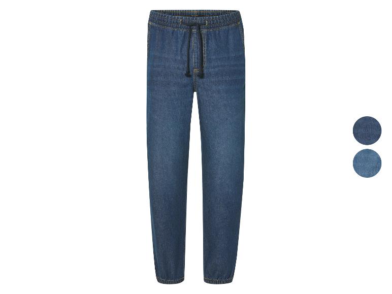 Denim heren joggers - Slim fit