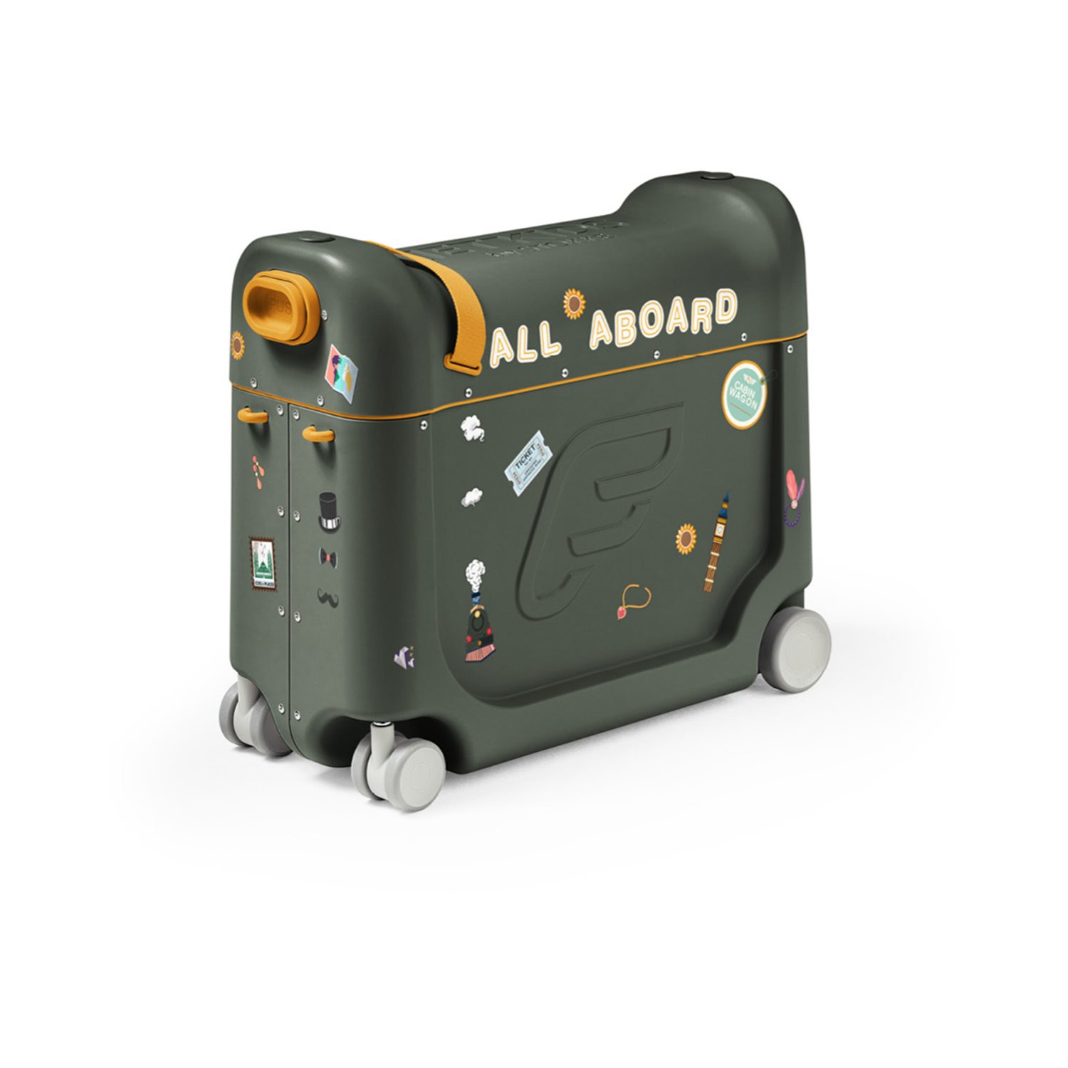 JetKids by Stokke BedBox Kindertrolley golden olive