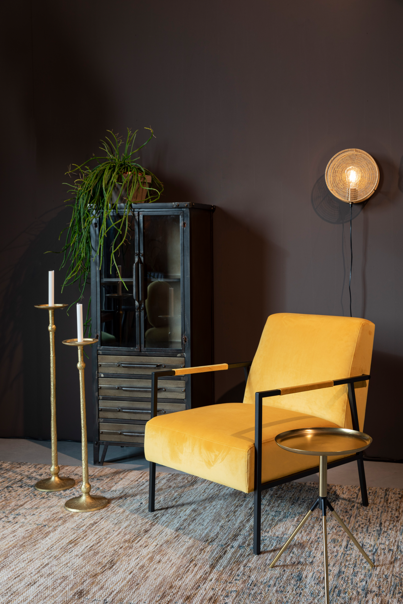 Loungestoel Wakasan Wakasan loungestoel teal