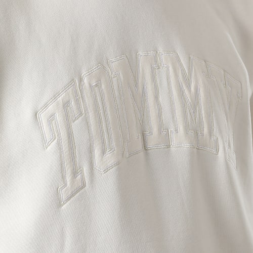 Sweat Capuche College Wash 2872 Beige Clair