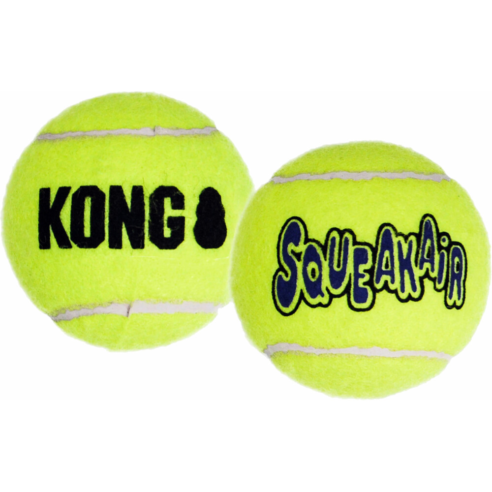 Kong Squeakair Tennisbal Multipack M3 stuks