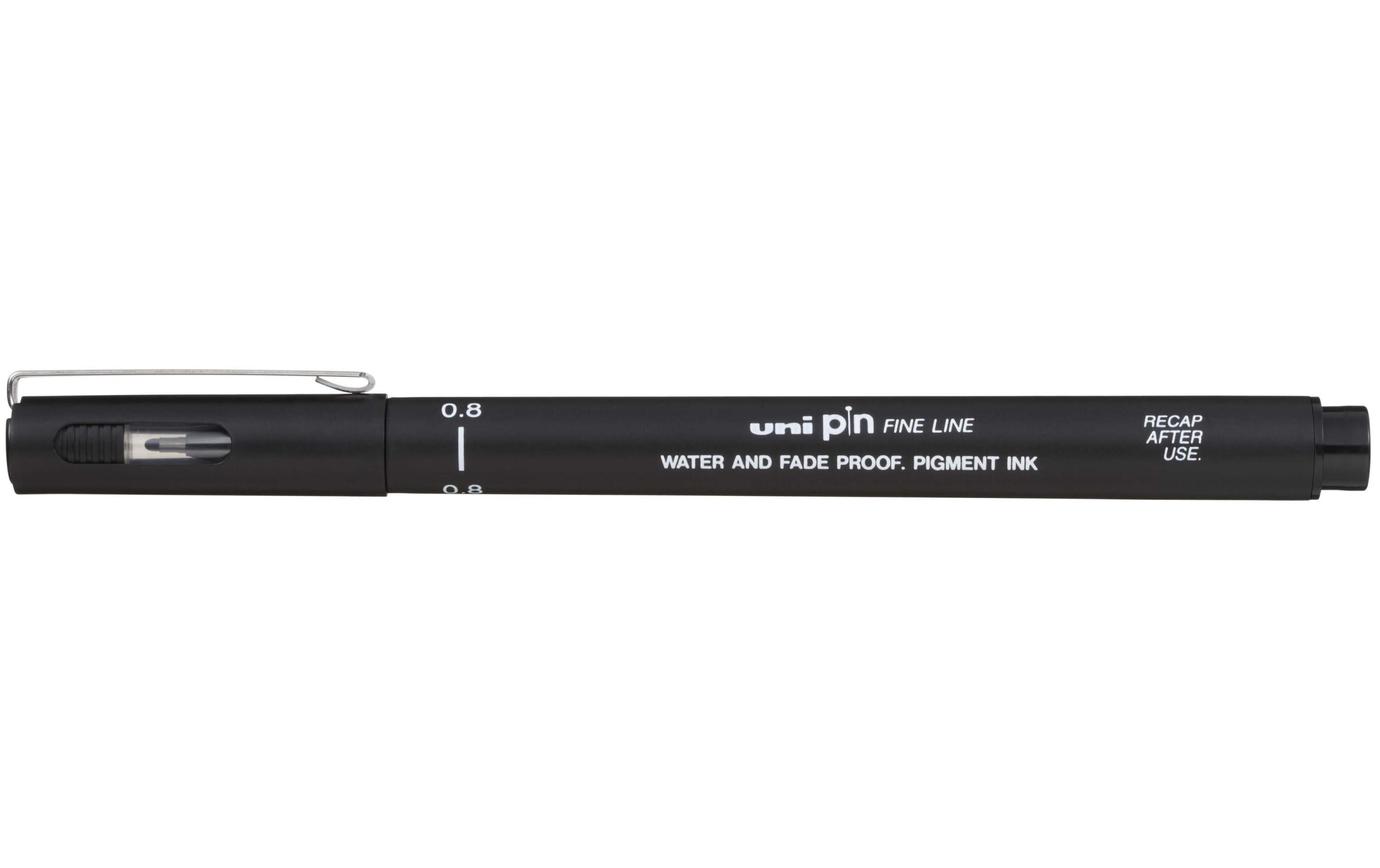 Fineliner PIN 0.8 mm, SchwarzFeinschreiber für präzises Schreiben und Zeichnen