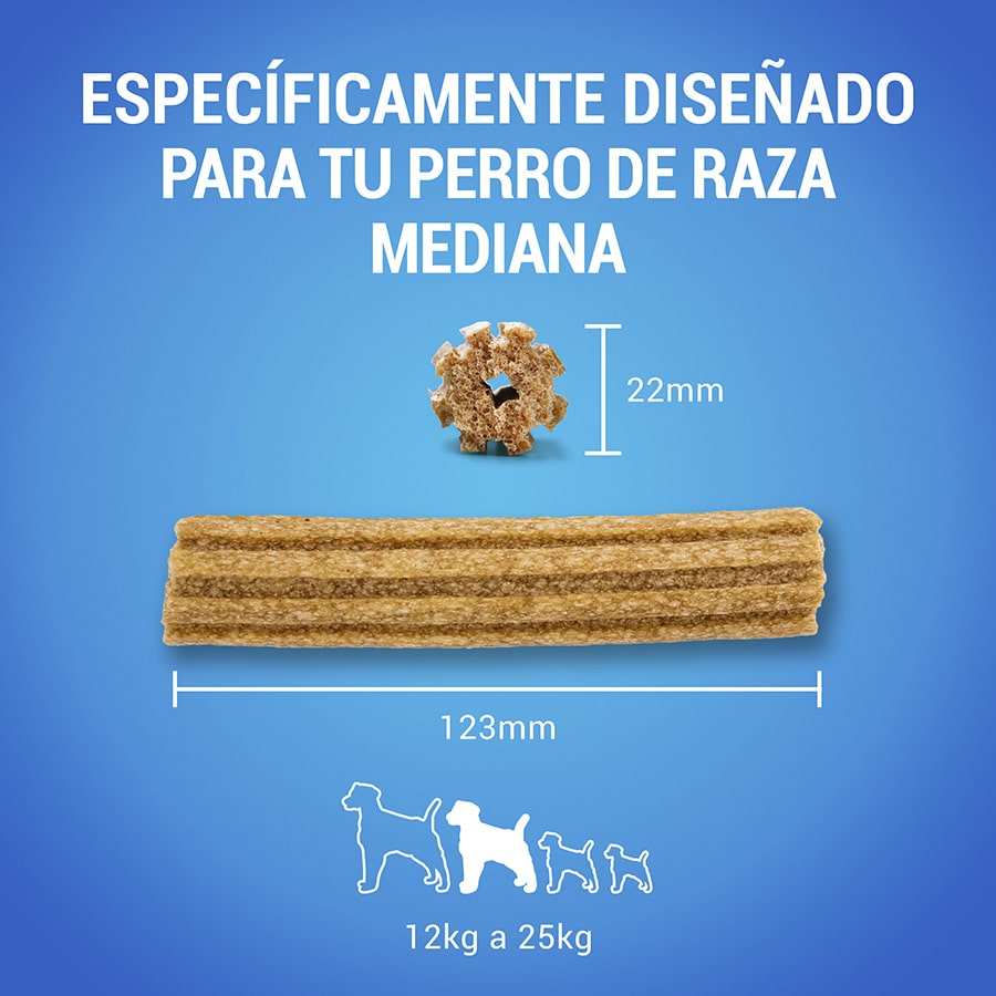 Dentalife Petiscos Dentais para cães de porte médio