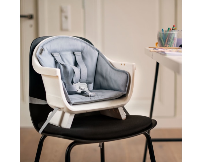 Moa 8-in-1 Hochstuhl 6 M - 5 Y   0 - 20 kg    8 verschiedene Möglichkeiten |    Stilvolles, langlebiges Design |    Leicht abzuwischen und zu reinigen |    Einfach zu installieren und anzupassen |