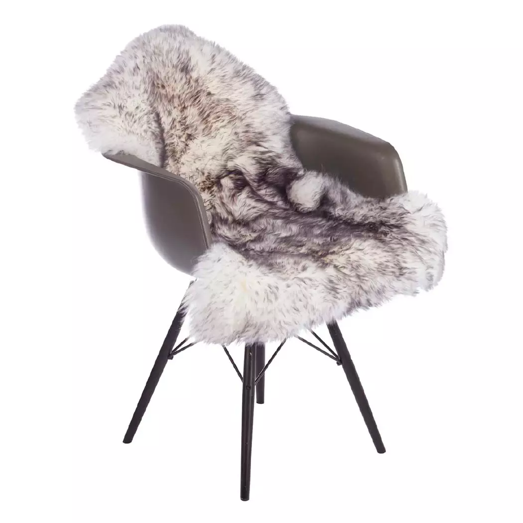 Schaffell 100 cm, black tip