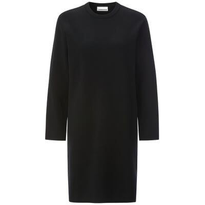 Damen-Strickkleid, Schwarz