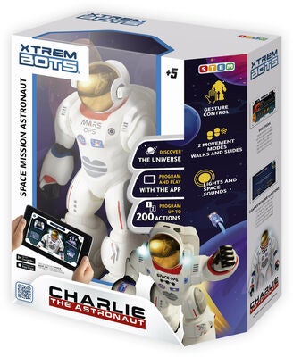 XtremeBots Charlie Radiostyrt Astronaut