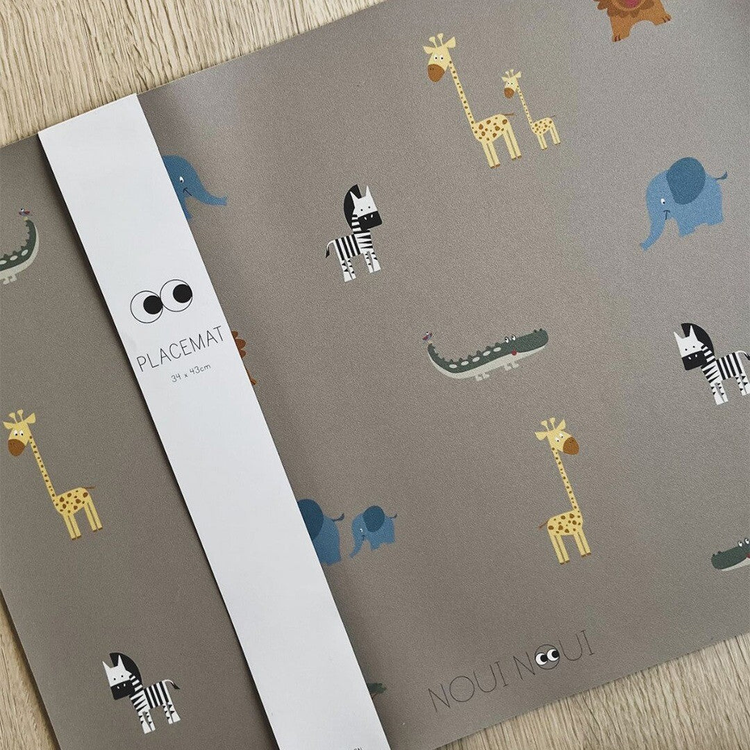 noui noui placemat safari - 43 cm