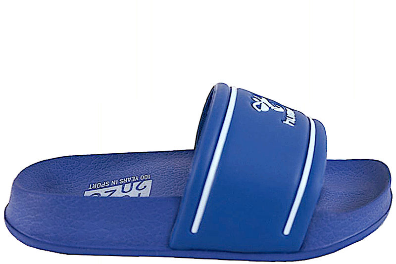 HUMMEL POOL SLIDE JR BLUE BADESLIPPERS