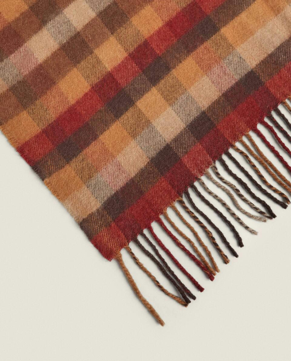 COBERTOR DE LÃ TARTAN