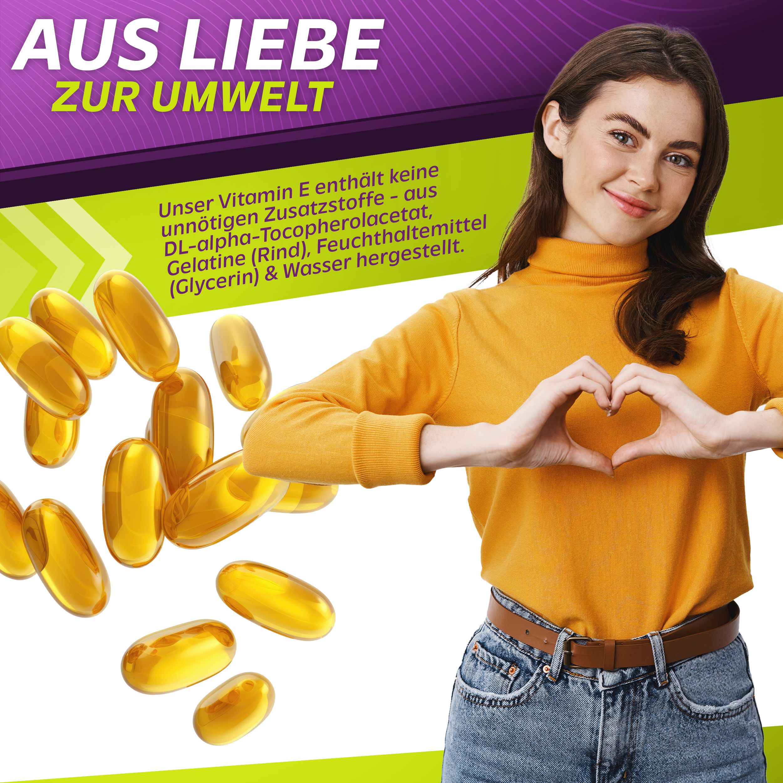 Vita2You Vitamin E 400 IE Kapseln
