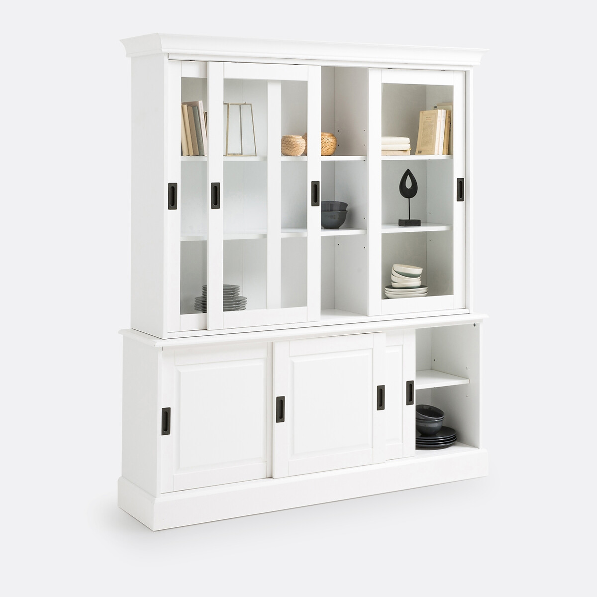 LA REDOUTE INTERIEURS<br>Móvel buffet em pinho maciço e MDF